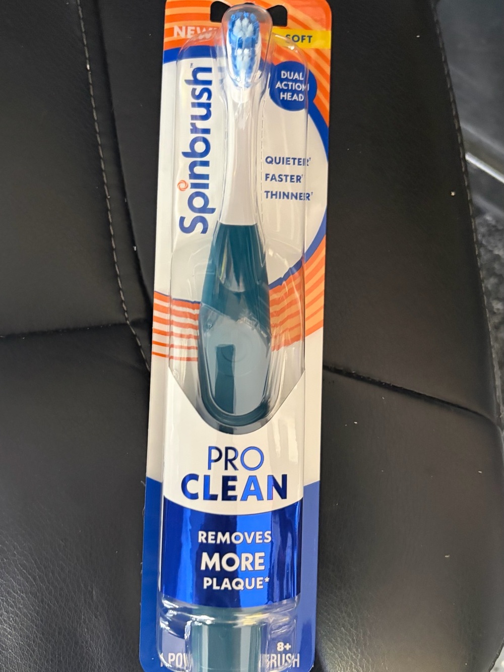 Spinbrush Pro Clean Electric Toothbrush - Teal/White
